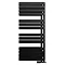 Bauhaus Svelte Towel Rail - 500 x 1100mm - Metallic Black Matte Large Image