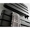 Bauhaus Svelte Towel Rail - 500 x 1695mm - Metallic Black Matte  Profile Large Image
