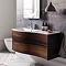 Bauhaus - Svelte Two Drawer Vanity Unit & Basin - Eucalyptus Standard Large Image