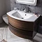 Bauhaus - Svelte Two Drawer Vanity Unit & Basin - Eucalyptus additional Large Image