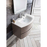 Bauhaus Svelte Two Drawer Vanity Unit & Basin - Storm Grey Matt  Profile Large Image