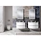 Bauhaus - Svelte Two Drawer Vanity Unit & Basin - White Gloss Newest Large Image