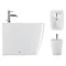 Bauhaus - Touch Back to Wall Bidet Profile Large Image