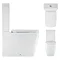 Bauhaus - Touch Close Coupled Toilet with Soft Close Seat Profile Large Image
