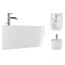 Bauhaus - Touch Wall Hung Bidet Profile Large Image