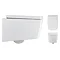 Bauhaus - Touch Wall Hung Pan with Soft Close Seat Profile Large Image