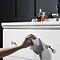 Bauhaus Waldorf 1000mm Wall Hung Vanity Unit with Knobs  In Bathroom Large Image