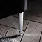 Bauhaus Waldorf 800mm Wall Hung Vanity Unit with Chrome Legs + Knobs Profile Large Image