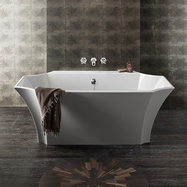 Bauhaus Waldorf Art Deco Double Ended Bath | Victorian Plumbing.co.uk