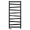 Bauhaus Wedge Towel Rail - 500 x 1096mm - Metallic Black Matte Large Image