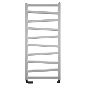 Bauhaus Wedge Towel Rail - 500 x 1096mm - Soft White Matte Large Image