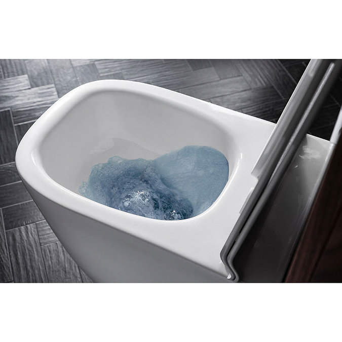 Bauhaus Wild Rimless Wall Hung WC + Soft Close Seat  additional Large Image