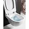 Bauhaus Wild Rimless Wall Hung WC + Soft Close Seat In Bathroom Large Image