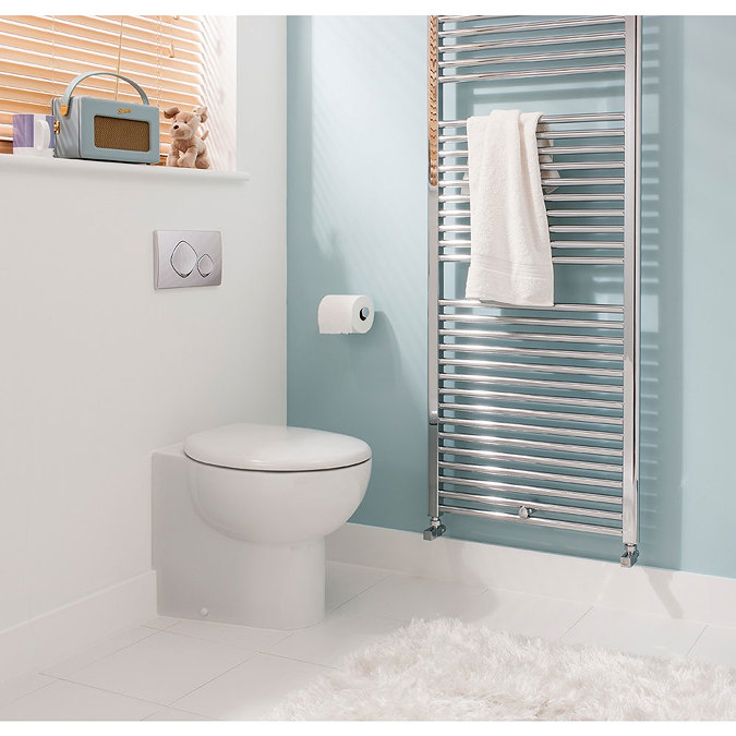 Bauhaus - Wisp Back to Wall Pan with Soft Close Seat Feature Large Image