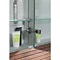 Bauhaus - 600mm Illuminated Aluminium Mirrored Cabinet with Shaving Socket - CB6080AL Profile Large