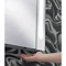 Bauhaus - 600mm Illuminated Aluminium Mirrored Cabinet with Shaving Socket - CB6080AL Feature Large