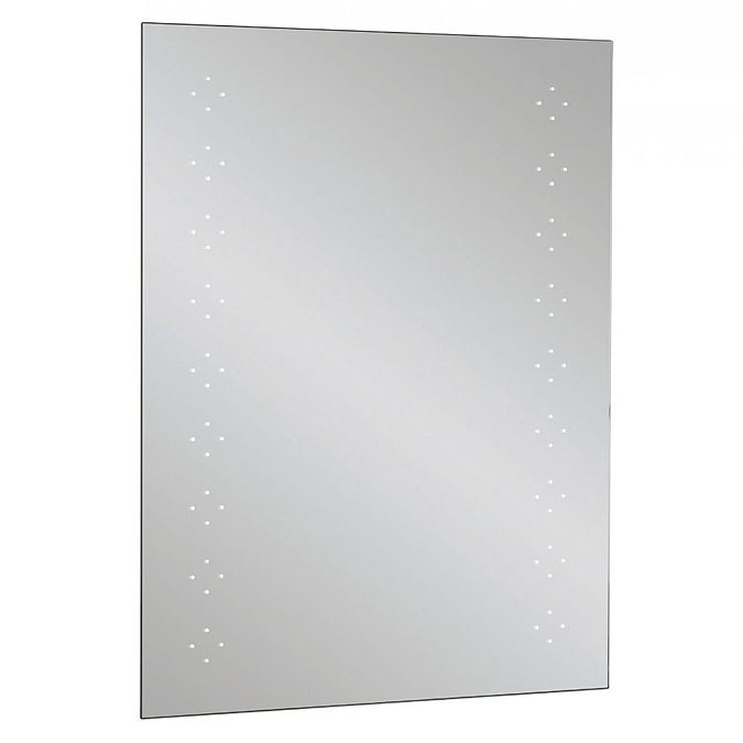 Bauhaus - Rio 1.0 LED Illuminated Mirror w/ Shaving Socket, Digital Clock & De-Mist Pad - MES8060A L