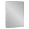 Bauhaus - Rio 2.0 LED Illuminated Mirror w/ Shaving Socket, Digital Clock & De-Mist Pad - MES8060B L