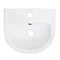 Premier - Bay 350 Wall Hung Basin 1TH - 350 x 305 x 140mm - NBV135 Profile Large Image
