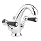 Bayswater Black Lever Mono Basin Mixer + Pop-Up Waste Large Image