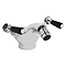 Bayswater Black Lever Mono Bidet Mixer + Pop-Up Waste Large Image