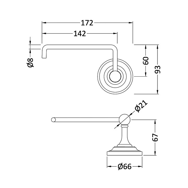 Bayswater Classic Toilet Roll Holder