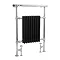 Bayswater Clifford Black Heated Towel Rail Radiator 965 x 673mm Large Image