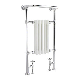 Bayswater Clifford Heated Towel Rail Radiator 965 x 540mm Large Image