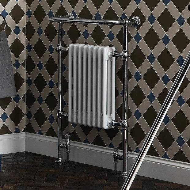 Bayswater Clifford Heated Towel Rail Radiator 965 x 673mm  Feature Large Image