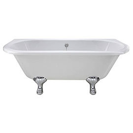 Bayswater Courtnell 1700mm Double Ended Back-To-Wall Freestanding Bath Medium Image