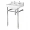 Bayswater Fitzroy 2TH Basin & Chrome Wash Stand Large Image