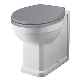Bayswater Fitzroy Comfort Height Traditional Back To Wall Pan Medium Image