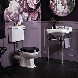 Bayswater Fitzroy Low Level Traditional Bathroom Suite Medium Image