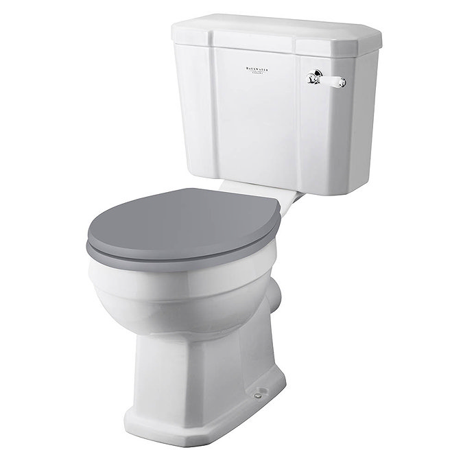 Bayswater Fitzroy Traditional Close Coupled Toilet with Ceramic Lever Flush Large Image