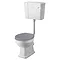 Bayswater Fitzroy Traditional Low Level Toilet with Ceramic Lever Flush Large Image