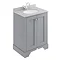 Bayswater Fitzroy Traditional Plummett Grey Marble Top Vanity Unit + Toilet Package  Feature Large I
