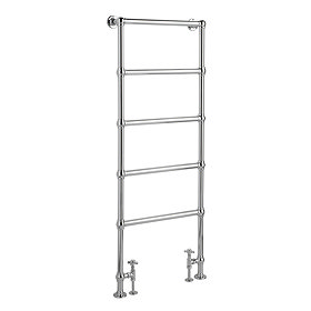 Bayswater Juliet Floor Mounted Heated Towel Rail 1549 x 598mm Large Image