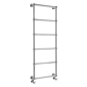 Bayswater Juliet Wall Hung Heated Towel Rail 1548 x 598mm Large Image