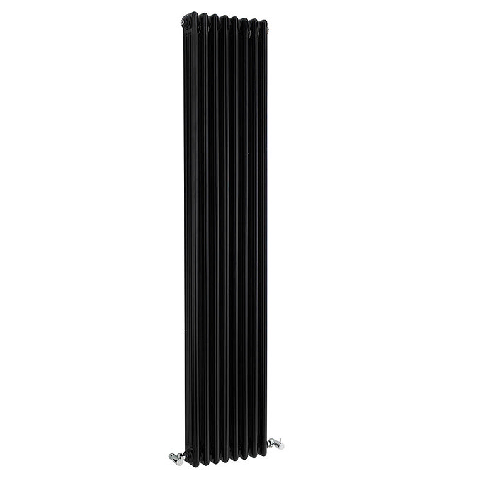 Bayswater Nelson Black Triple Column Radiator 1800 x 381mm Large Image