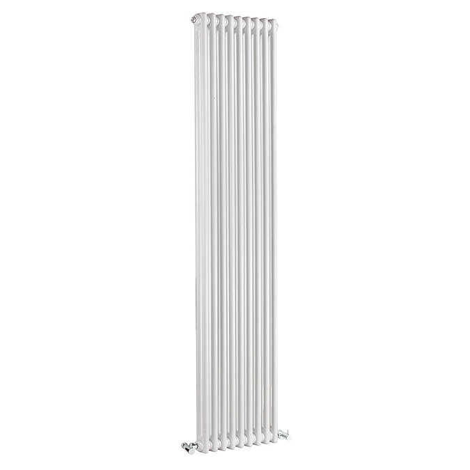 Bayswater Nelson White Double Column Radiator 1800 x 425mm Large Image