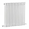 Bayswater Nelson White Double Column Radiator 600 x 650mm Large Image