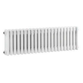 Bayswater Nelson White Triple Column Radiator 300 x 1011mm Large Image