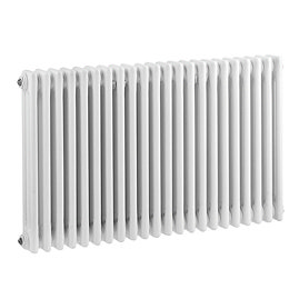 Bayswater Nelson White Triple Column Radiator 600 x 1011mm Large Image