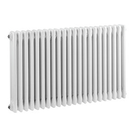 Bayswater Nelson White Triple Column Radiator 600 x 1011mm Large Image