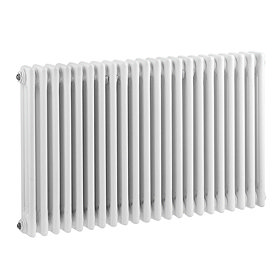 Bayswater Nelson White Triple Column Radiator 600 x 1011mm Large Image