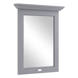 Bayswater Plummett Grey 600mm Flat Mirror Medium Image