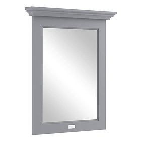 Bayswater Plummett Grey 600mm Flat Mirror Large Image