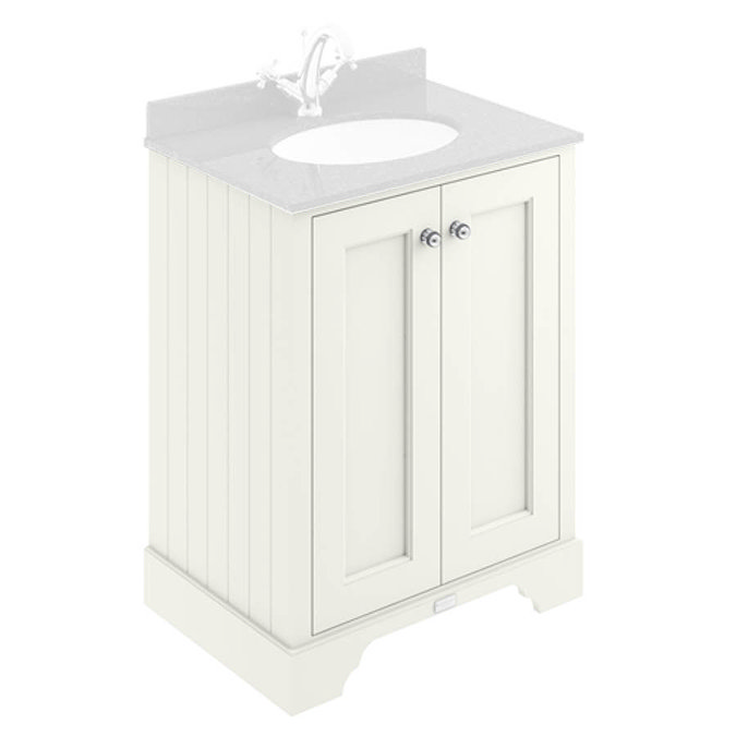 Bayswater Pointing White 600mm 2 Door Basin Cabinet Only Large Image
