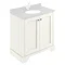 Bayswater Pointing White 800mm 2 Door Basin Cabinet Only Large Image