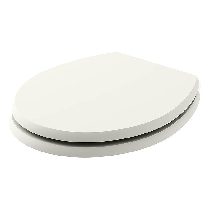 Bayswater Pointing White Fitzroy Traditional Toilet Seat Large Image
